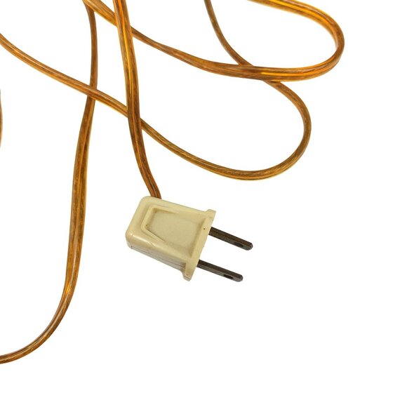 Vintage Glazed Gilded Porcelain Lamp, Table Lighting Decor, Classic French Victo - Picture 5 of 7